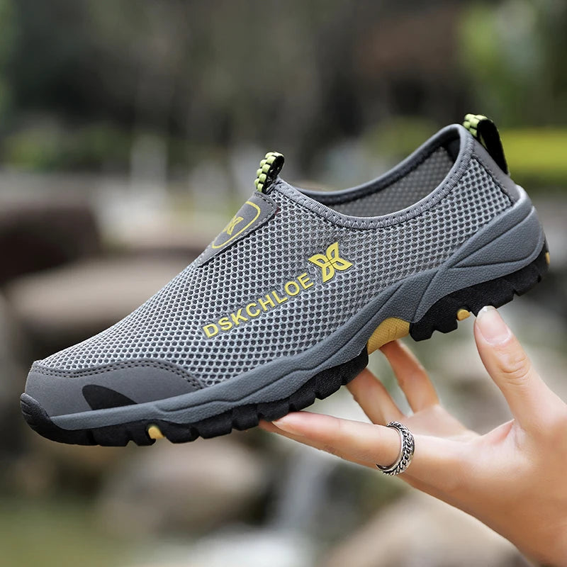 Men's Summer Sports Shoes Anti-skid and Wear-resistant Soles New Discount Shoes for Outdoor Hiking Casual and Breathable Shoes