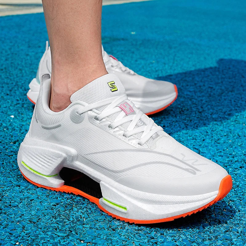 Men's new sports shoes four season fashion thick sole breathable height increasing wear-resistant fashion leisure sports shoes