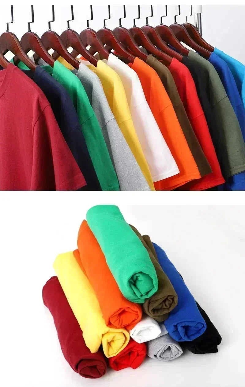 Men's Breathable Sporty Pattern Printed T-shirt Casual and Fashionable Short-sleeved Cotton T-shirt Summer Brand Streetwear Top