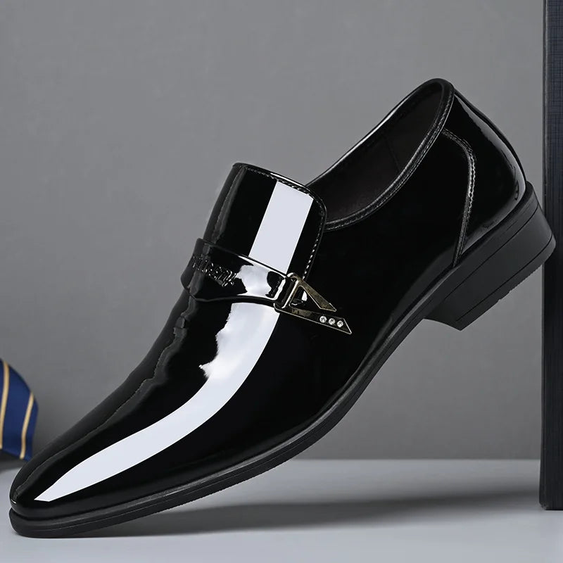 White Leather Shoes for Men