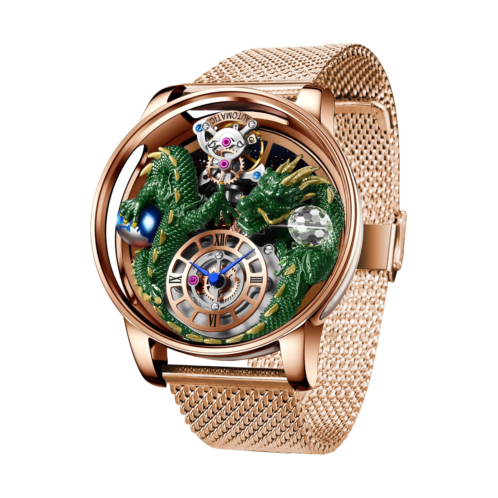 2024 New PINDN Jaco&Co Brand Watch Men's Leather Sports Watch Men's Quartz Watch Chronograph Men's Clock Relogio Masculino