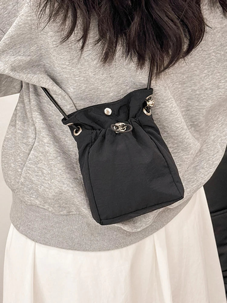 Nylon Crossbody Bag Soft Mini Phone Wallet