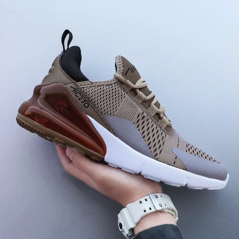 Shoes Men's 2025 Spring New Lightweight Non-slip Fashion Trend All-match Casual Soft Bottom Shock Absorption Running Sports