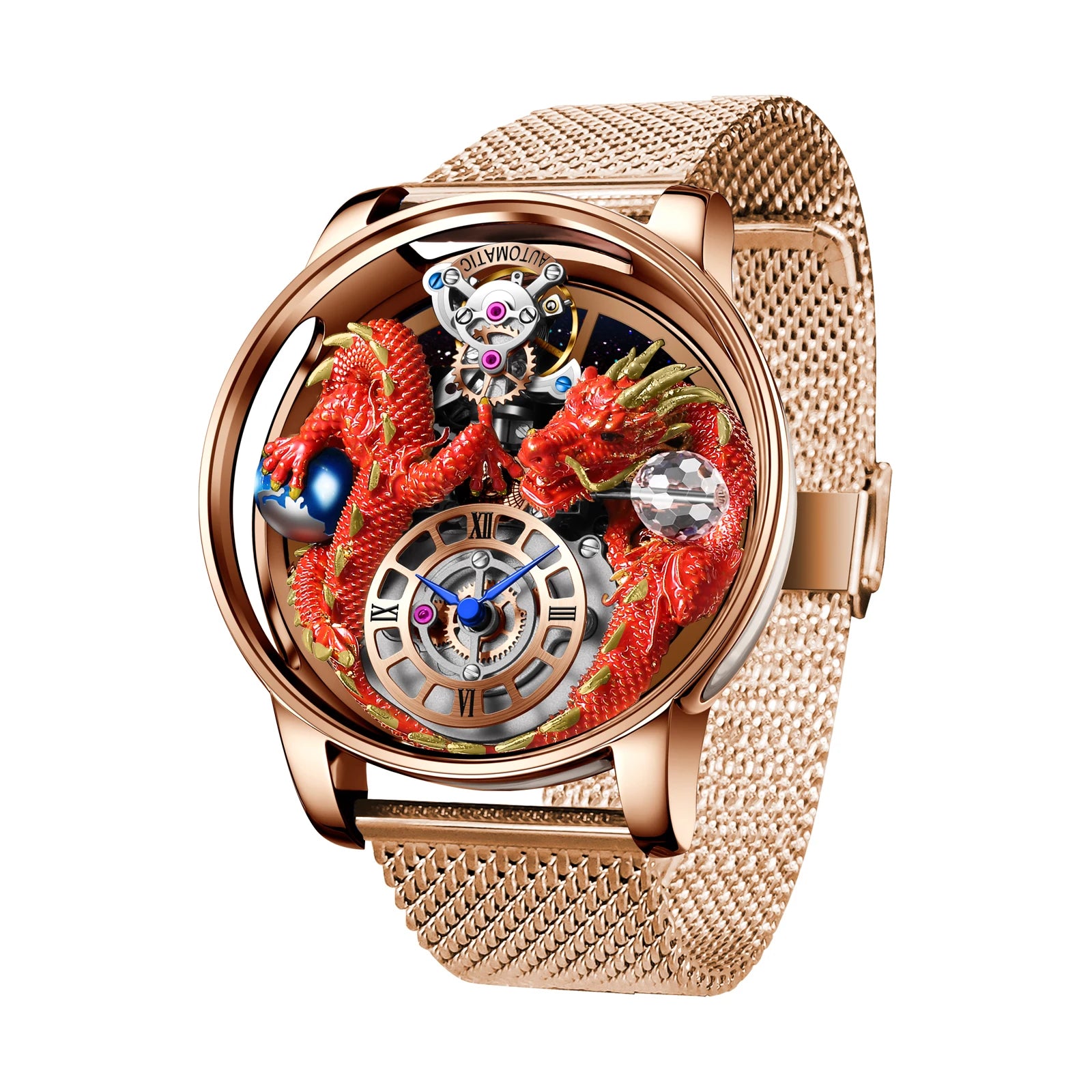 2024 New PINDN Jaco&Co Brand Watch Men's Leather Sports Watch Men's Quartz Watch Chronograph Men's Clock Relogio Masculino
