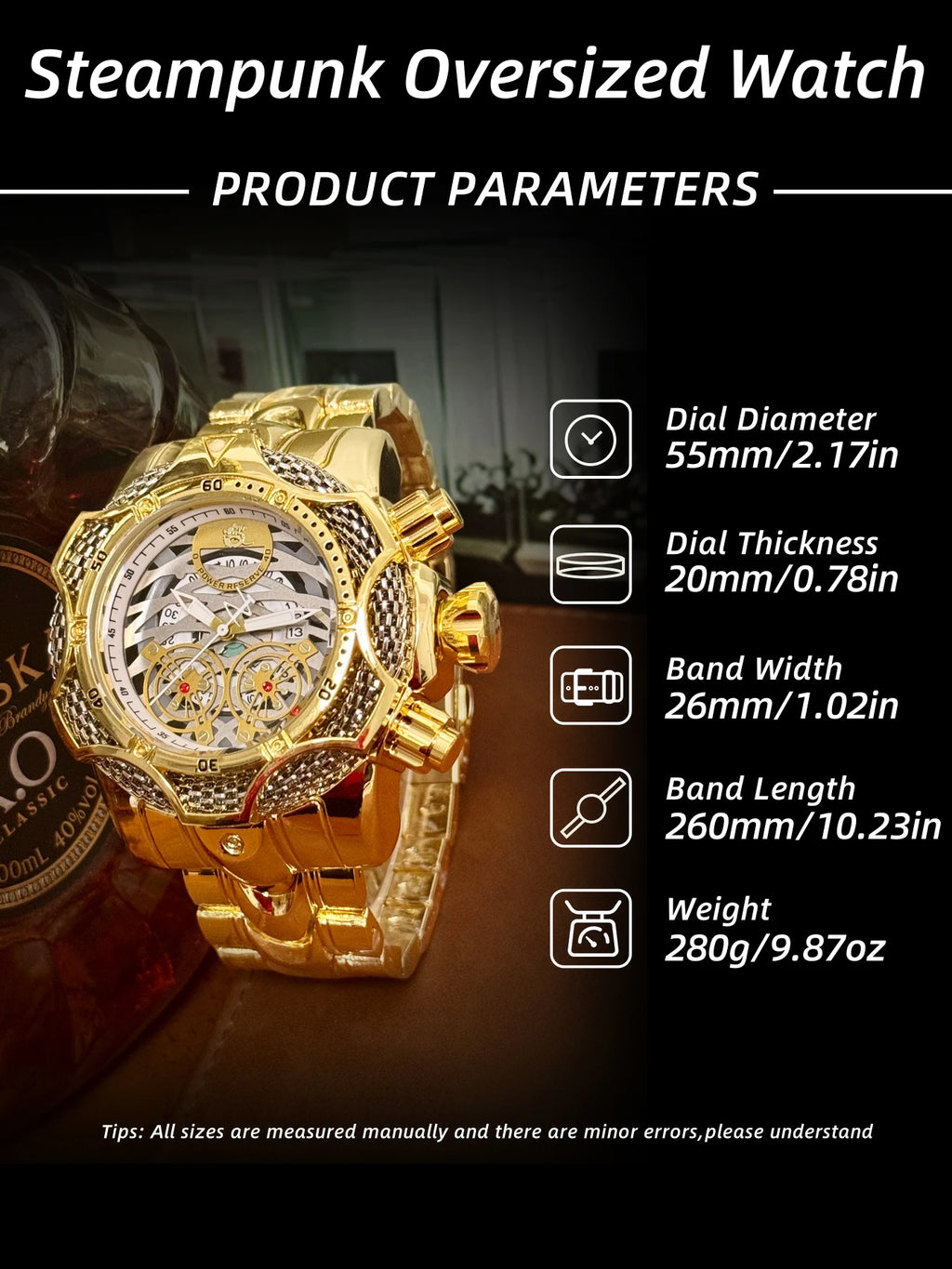 The Popular Clown Series Has a High-Looking and Cool Street Stylish Men's Watch for Boys, High-End Fashion Trendyy Student Young Men's Watch, and the Military Style Large Dial Trendy Men's Watch, the Best-Selling Watch with L