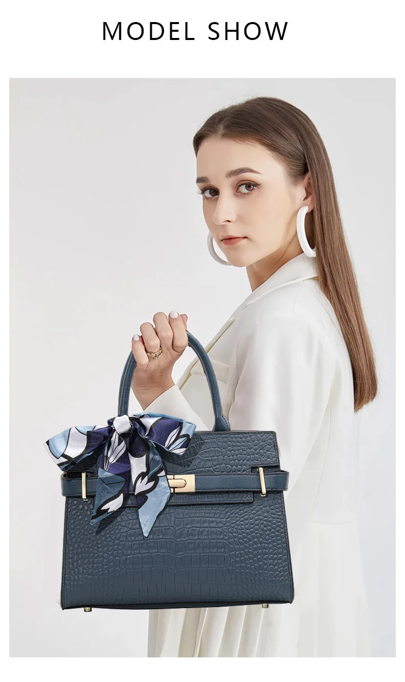 New style women's leather handbag