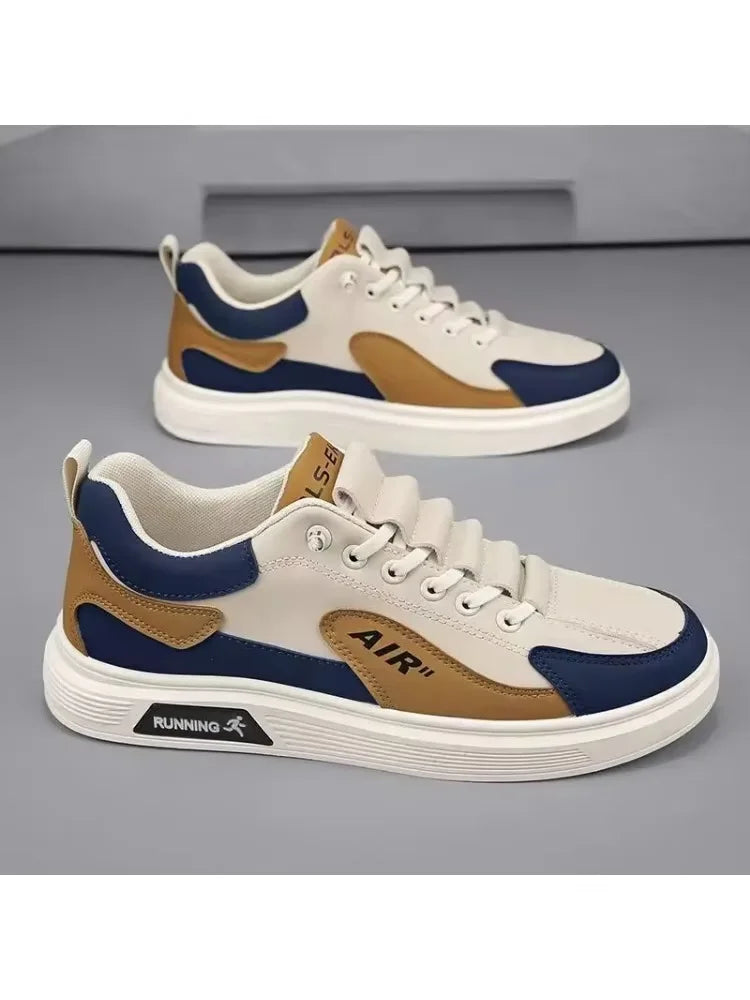 new luxury handsome men's shoes leather