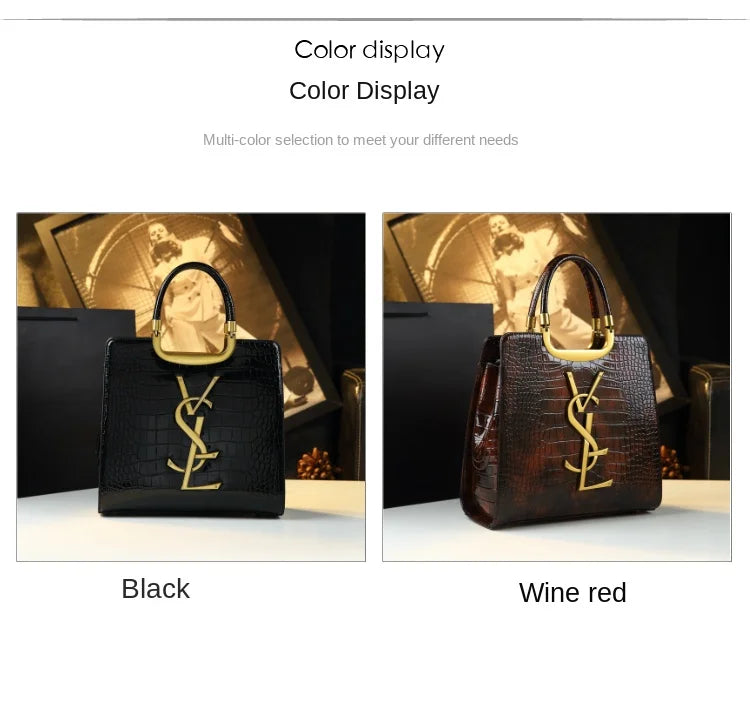 High-grade light luxury handbag