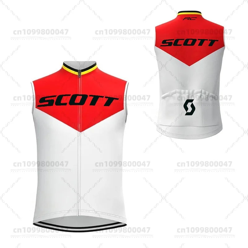 Men's Bike Vest Lightweight Windproof Sleeveless Cycling Suit Bike Soft Breathable Quick Dry MTB Bike Vest