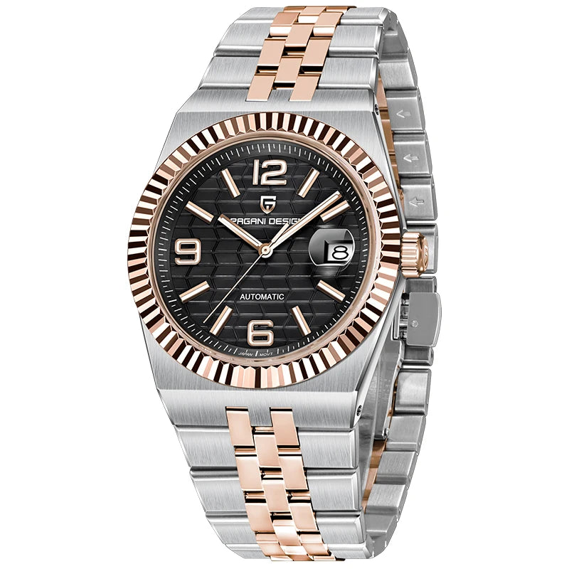 2025 New PAGANI DESIGN 40MM Men Mechanical Watch Top Brand Sapphire Glass Automatic Watch 100M Waterproof Luminous Watch for Men