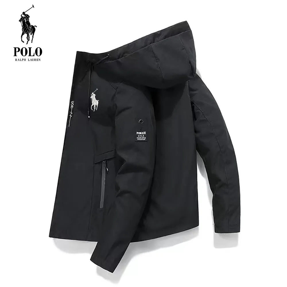 The 2025 New Men's Sports Brand Polo Ralph Lauren Jacket Is Skin-friendly, Breathable, UV-resistant, Fishing and Sun Protection