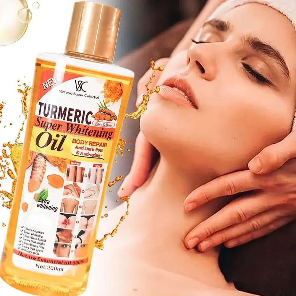 Turmeric Essential Oil Facial Body Massage oil 200m