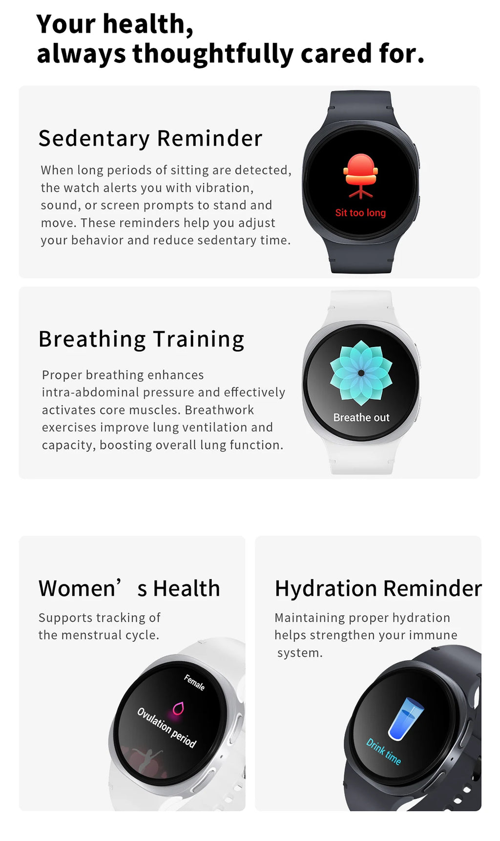 2025 New Watches 8 Mini GPS Track Smart Watch For Men Women Health Sport AMOLED Heart Rate Bluetooth Call Waterproof Smartwatch
