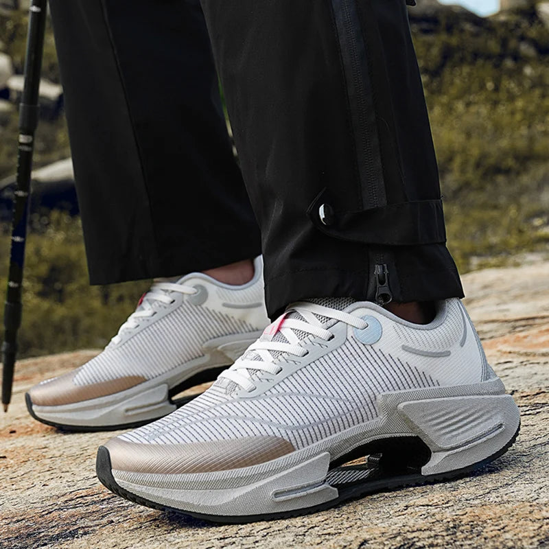 Men's new sports shoes four season fashion thick sole breathable height increasing wear-resistant fashion leisure sports shoes