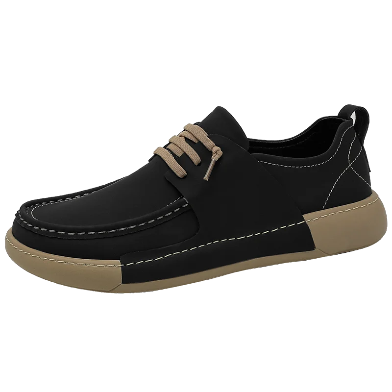 White Handmade Genuine Leather Casual Men Shoes