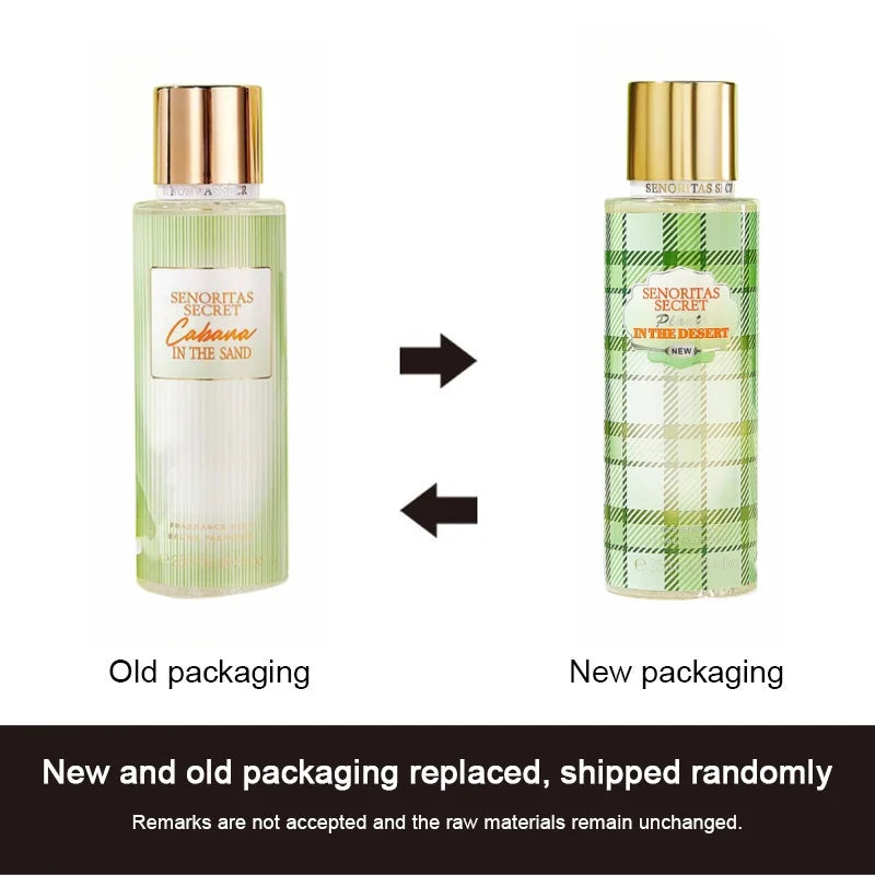 Body Spray Flower Fruit Lasting Perfume 250ml