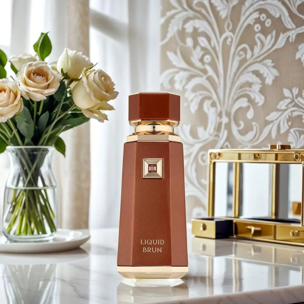 100ml Liquid Brown Rich Perfume Luxurious Woody Rich Long-Lasting French