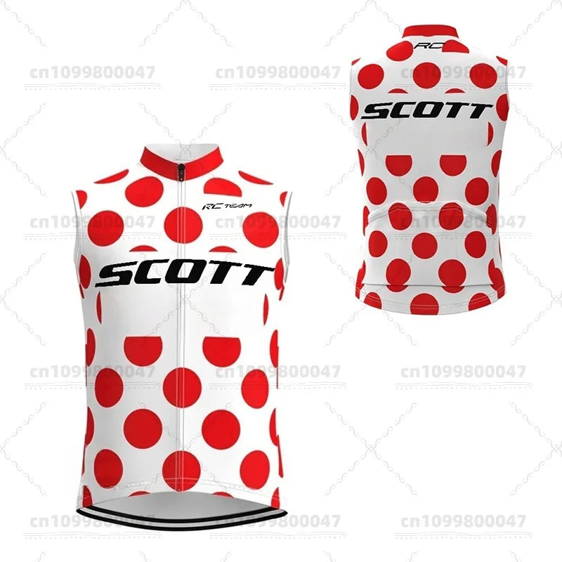 Men's Bike Vest Lightweight Windproof Sleeveless Cycling Suit Bike Soft Breathable Quick Dry MTB Bike Vest