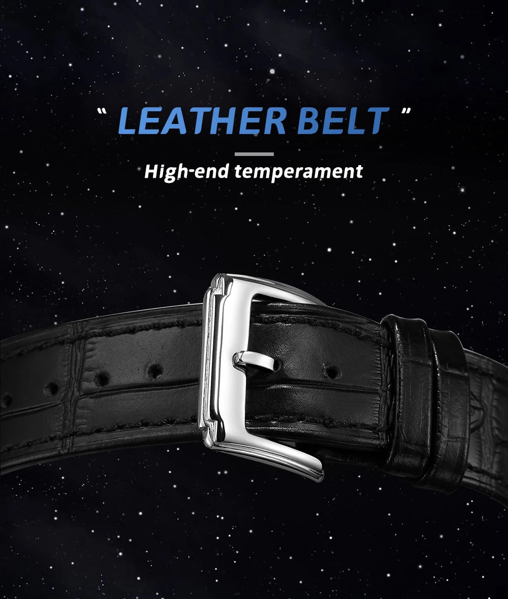 SEAKOSS Luxury Double Earth Rotating Men's Mechanical Watch Automatic Movement Waterproof Clock Pilots Men 1963 Flywheel Watches