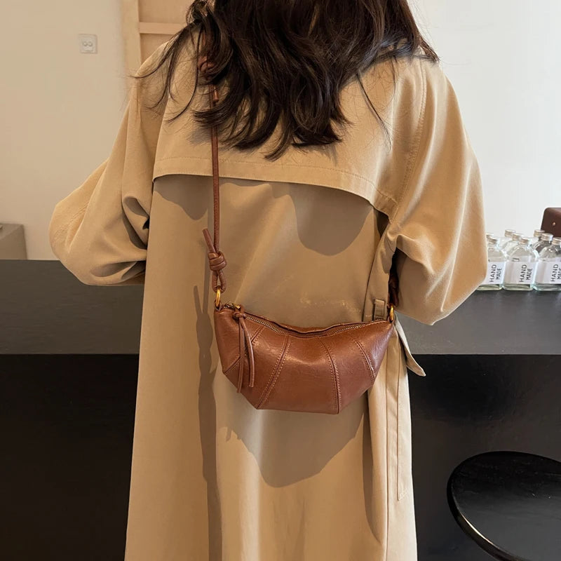 Leather Shoulder Bag Women
