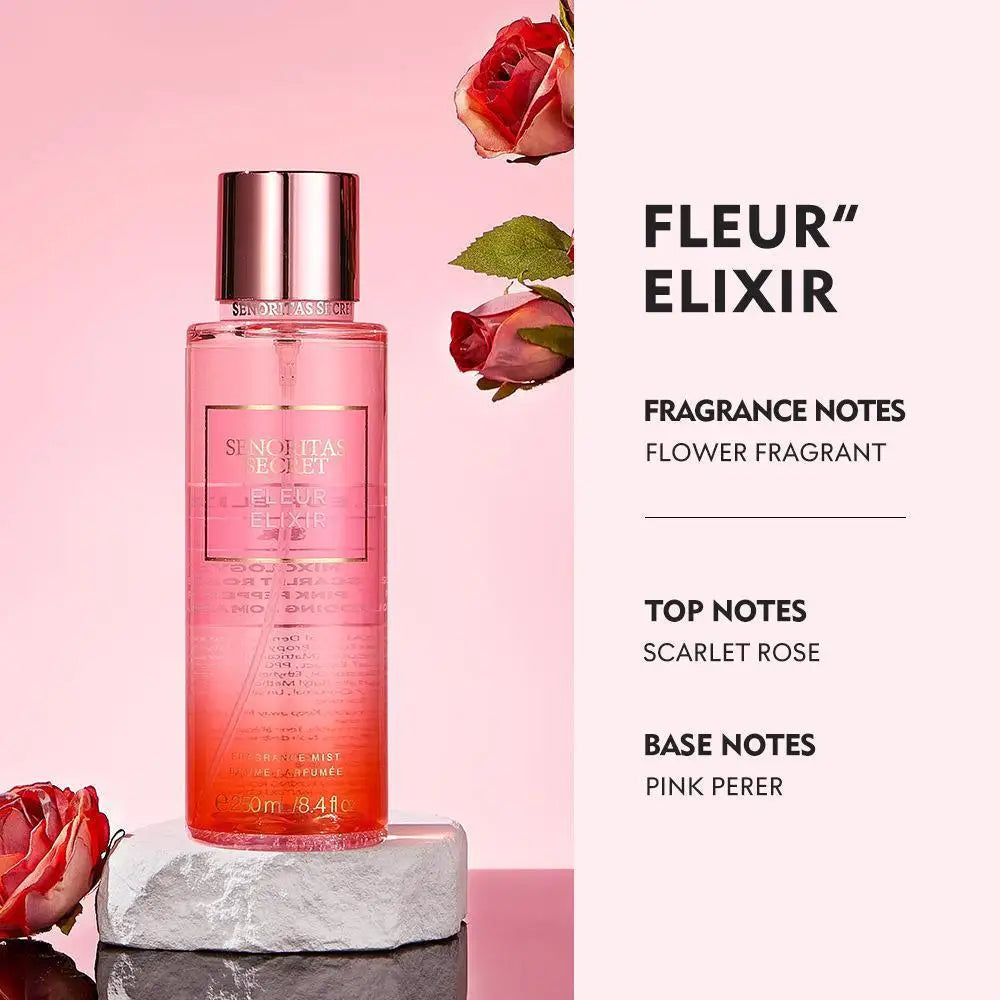 Body Spray Flower Fruit Lasting Perfume 250ml