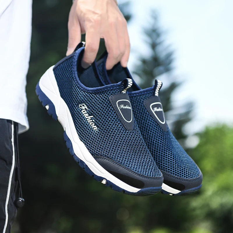 Men's Summer Sports Shoes Anti-skid and Wear-resistant Soles New Discount Shoes for Outdoor Hiking Casual and Breathable Shoes