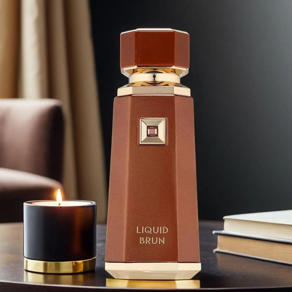 100ml Liquid Brown Rich Perfume Luxurious Woody Rich Long-Lasting French
