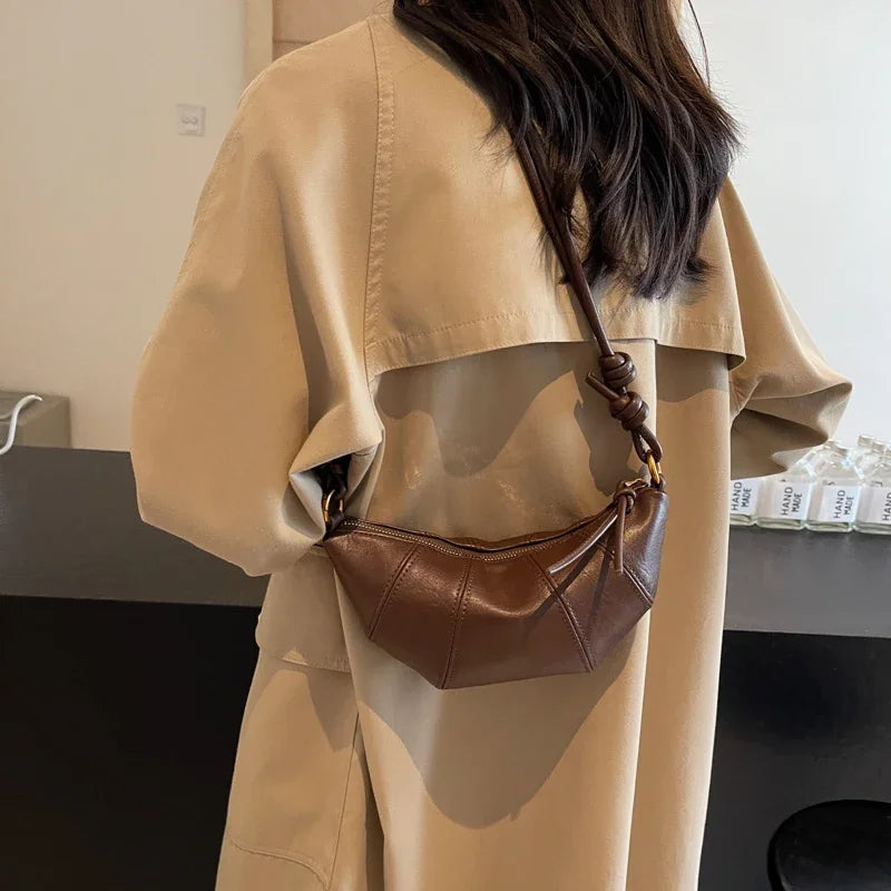 Leather Shoulder Bag Women