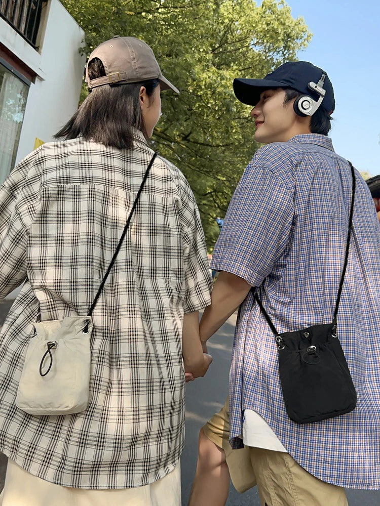 Nylon Crossbody Bag Soft Mini Phone Wallet