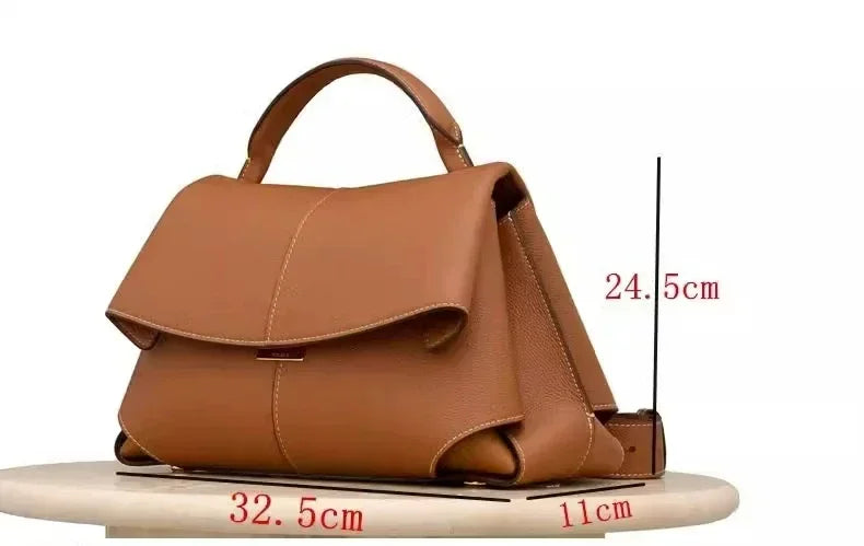 new women's  Fashion leather pleated women's handbag