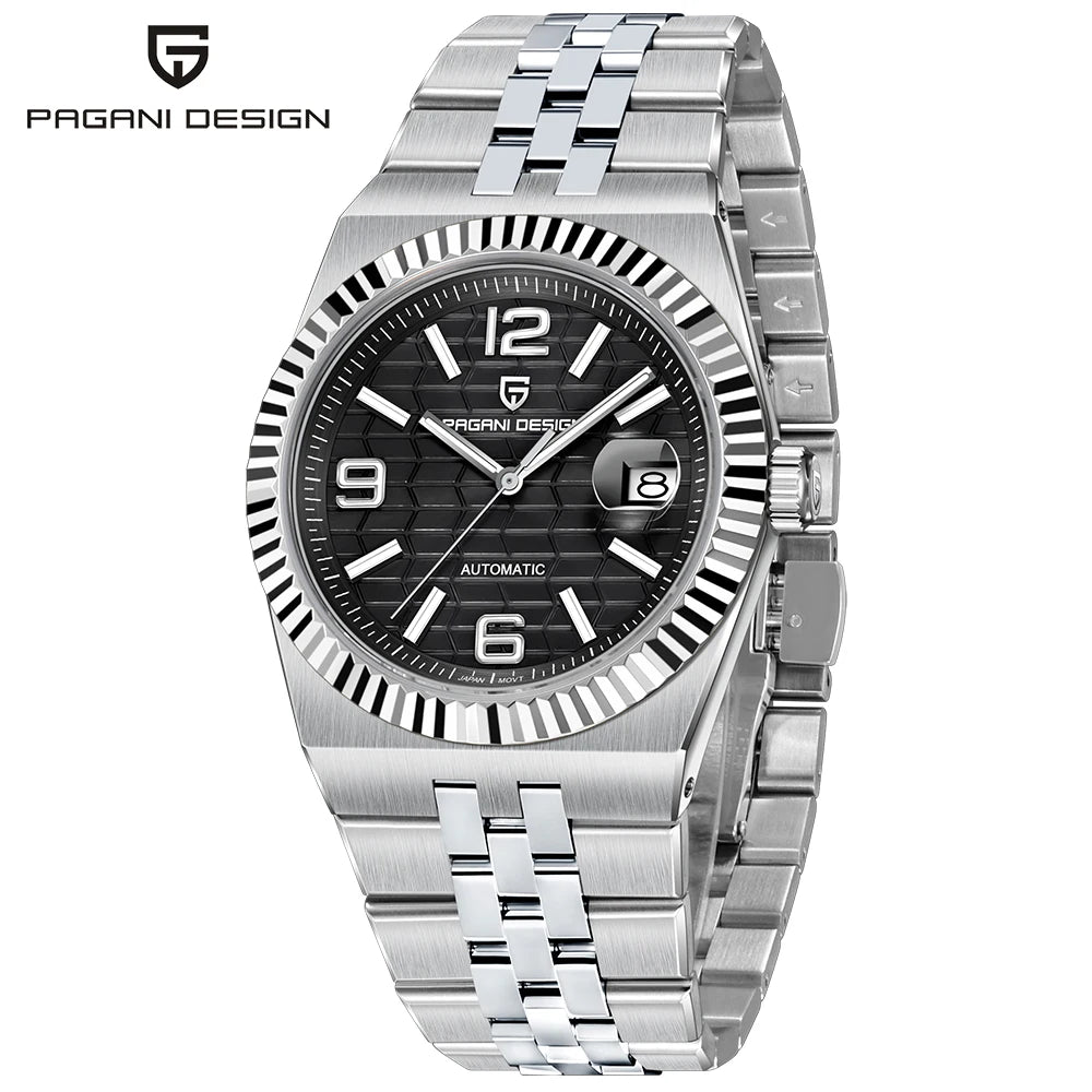 2025 New PAGANI DESIGN 40MM Men Mechanical Watch Top Brand Sapphire Glass Automatic Watch 100M Waterproof Luminous Watch for Men