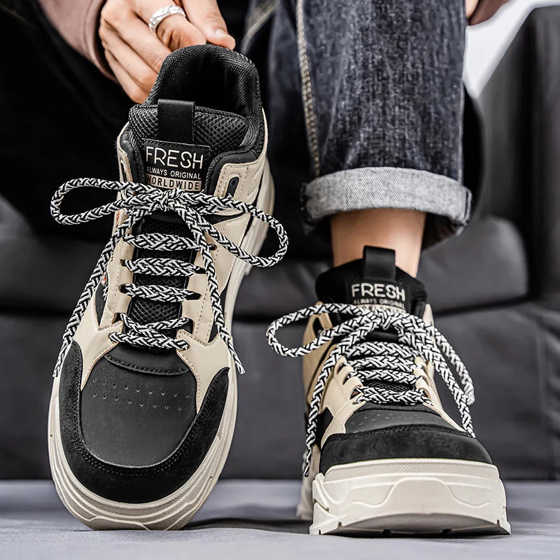 Outdoor leisure sports shoes, stylish and versatile shoes, wear-resistant and non-slip sole.