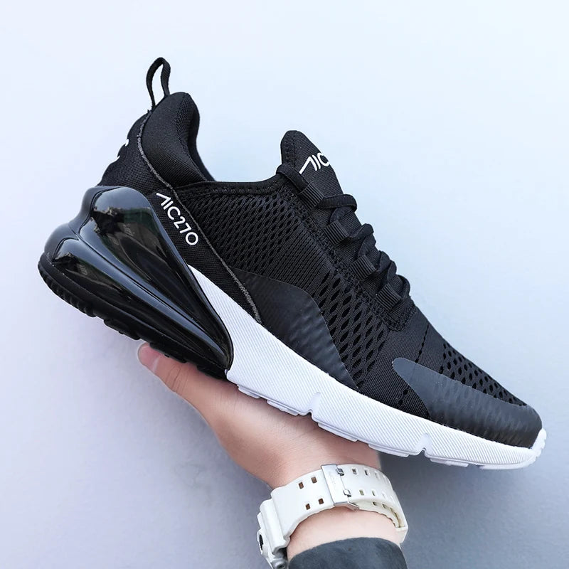 Shoes Men's 2025 Spring New Lightweight Non-slip Fashion Trend All-match Casual Soft Bottom Shock Absorption Running Sports