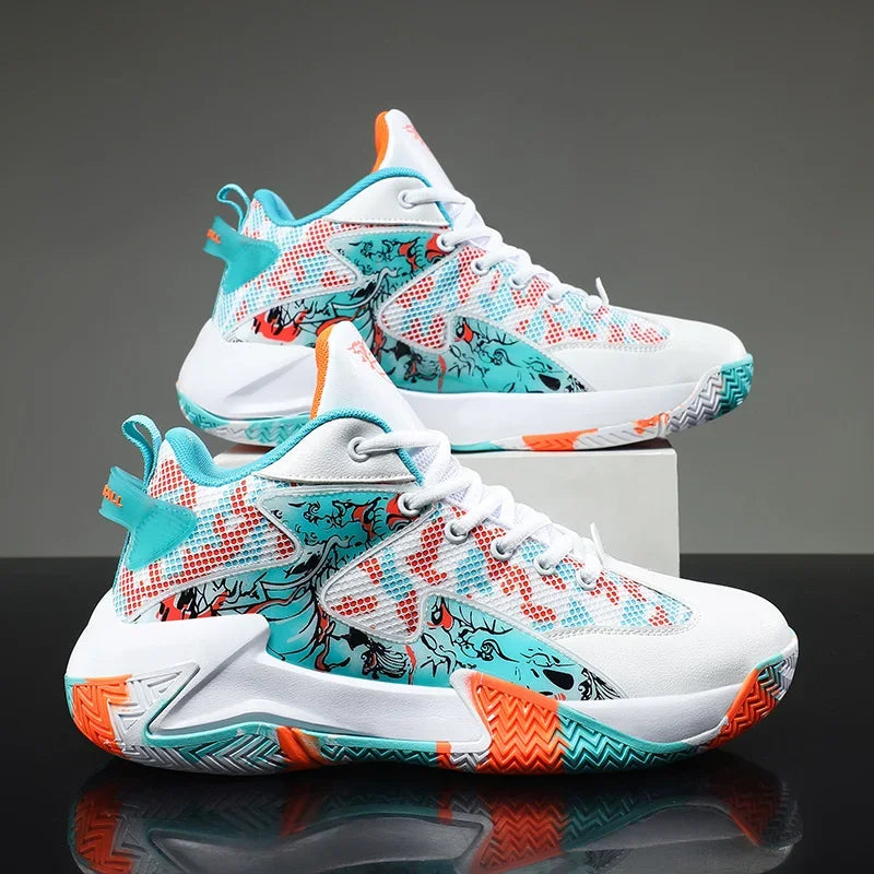 Men Basketball Shoes Light Sports Shoes Trainer Women Unisex Breathable Athletic Outdoor Unisex High Quality Sneakers