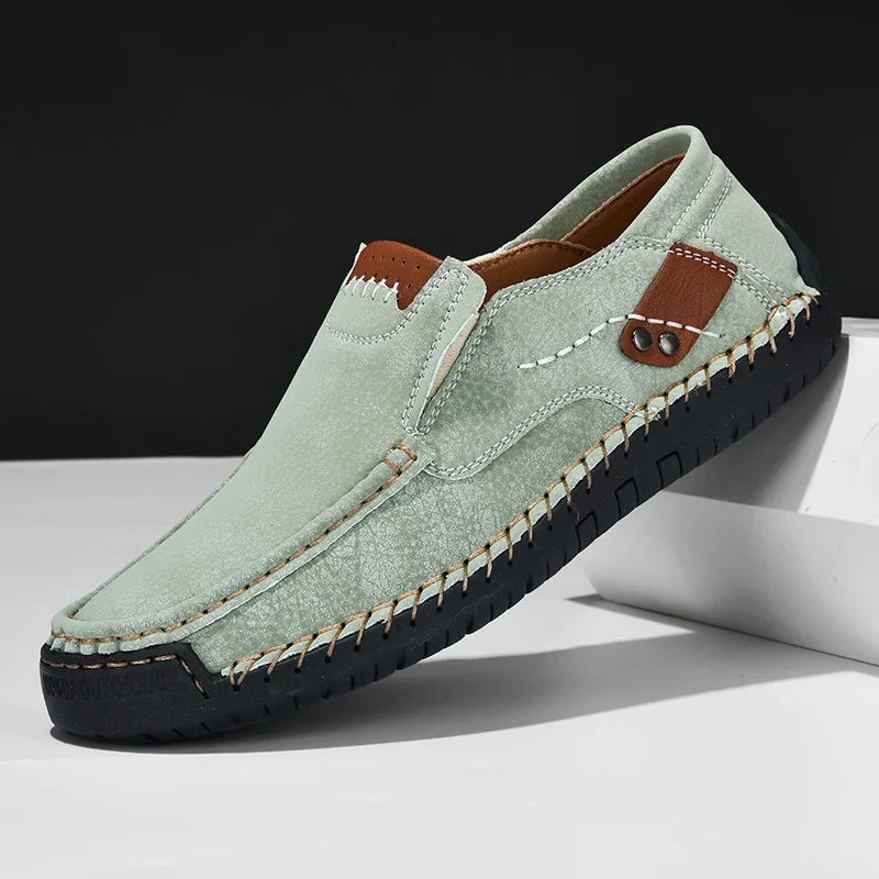 Men Shoes Casual Comfortable Men Slip On Leather Loafers Men