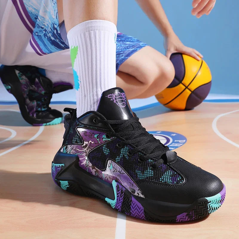 Men Basketball Shoes Light Sports Shoes Trainer Women Unisex Breathable Athletic Outdoor Unisex High Quality Sneakers
