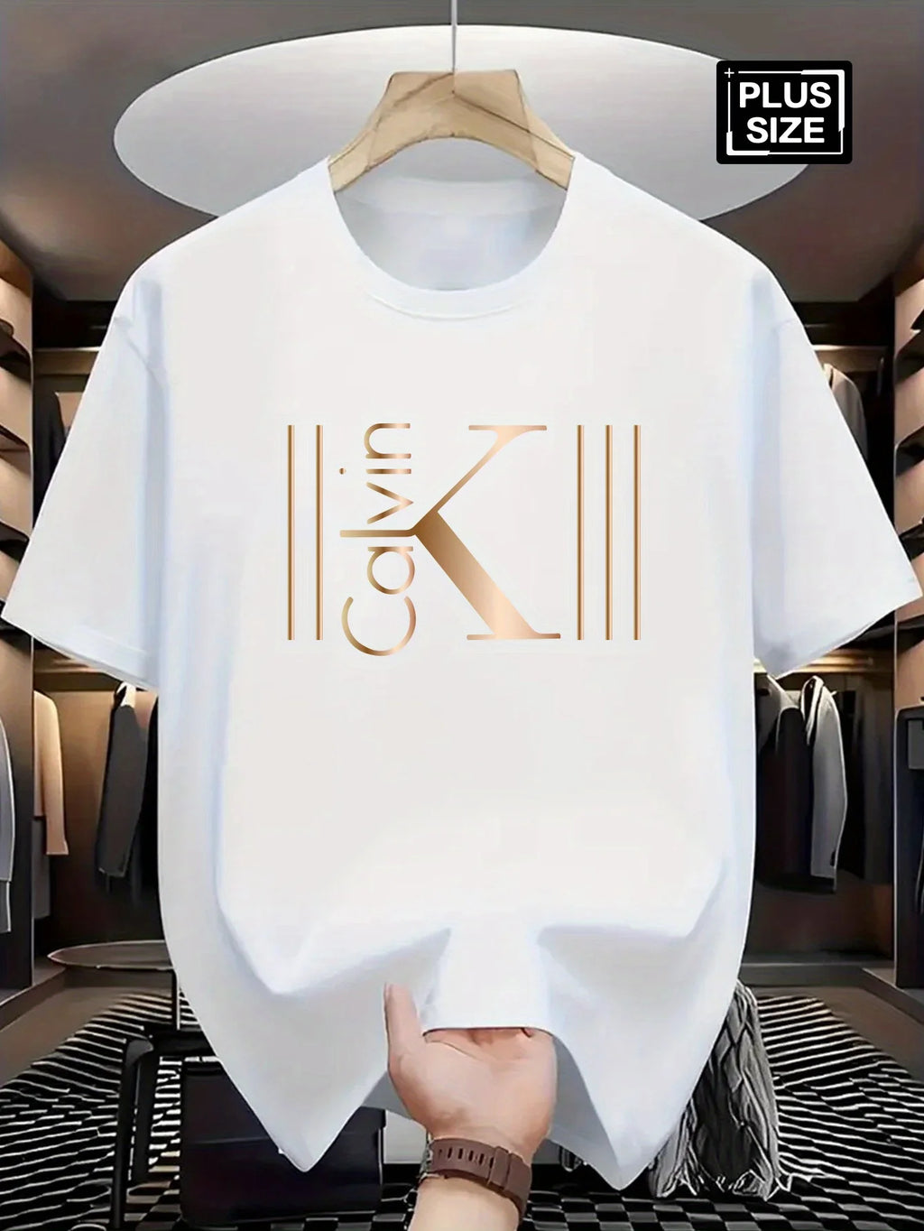 Men's Breathable Sporty Pattern Printed T-shirt Casual and Fashionable Short-sleeved Cotton T-shirt Summer Brand Streetwear Top