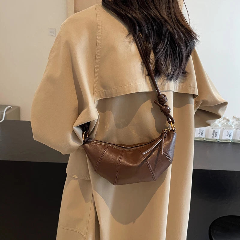Leather Shoulder Bag Women