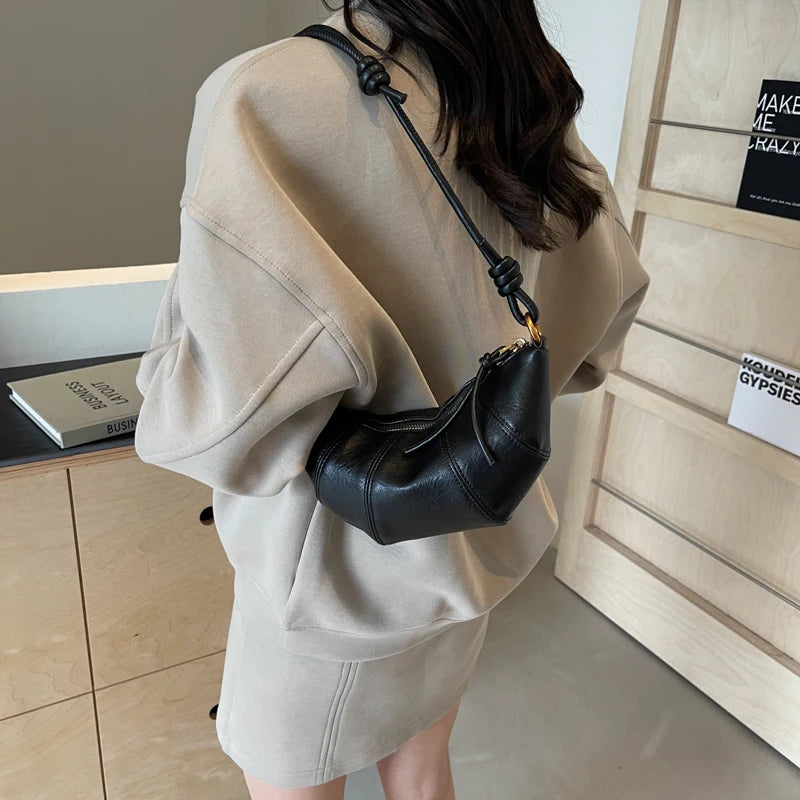 Leather Shoulder Bag Women