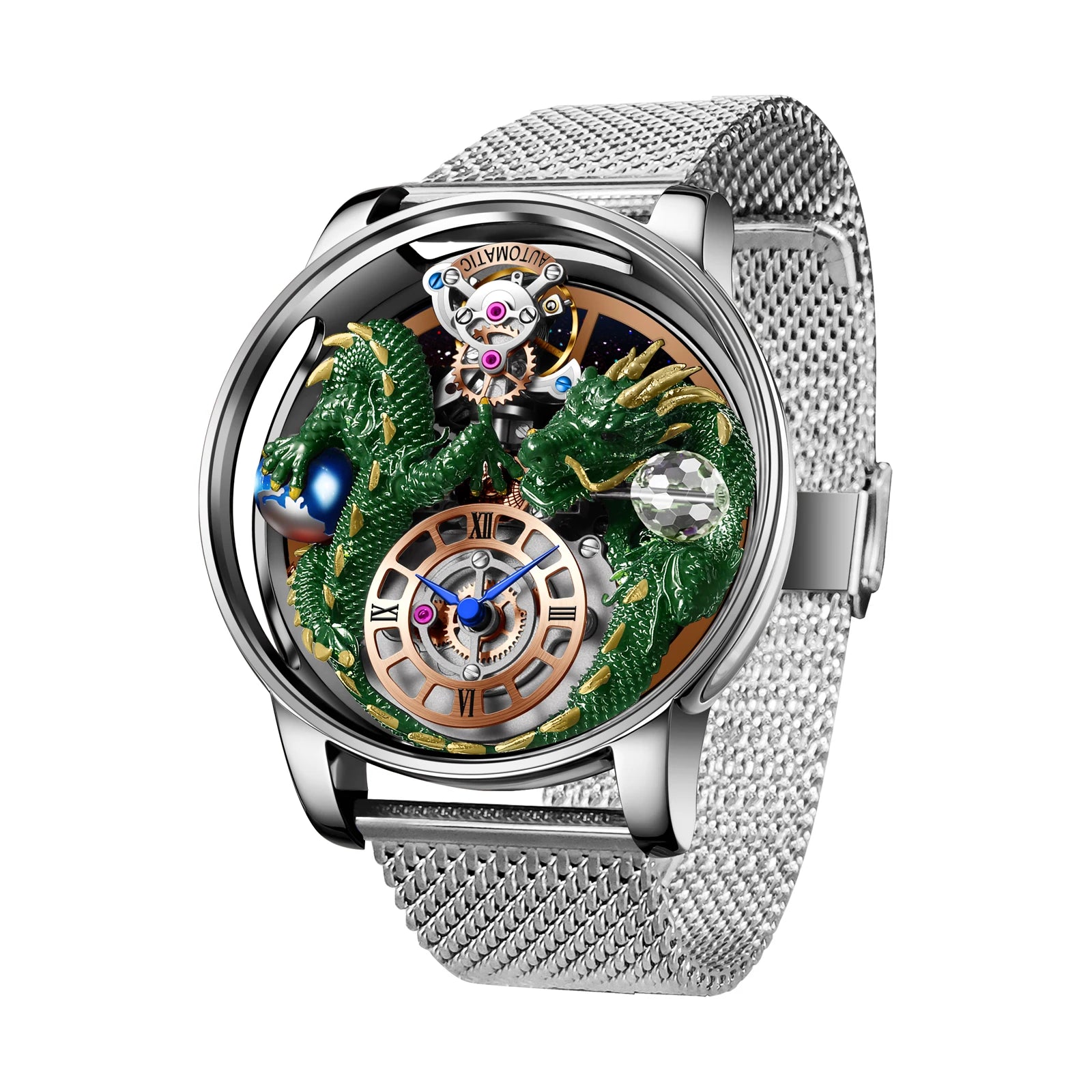 2024 New PINDN Jaco&Co Brand Watch Men's Leather Sports Watch Men's Quartz Watch Chronograph Men's Clock Relogio Masculino