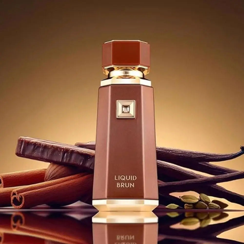 100ml Liquid Brown Rich Perfume Luxurious Woody Rich Long-Lasting French