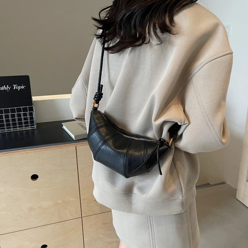 Leather Shoulder Bag Women