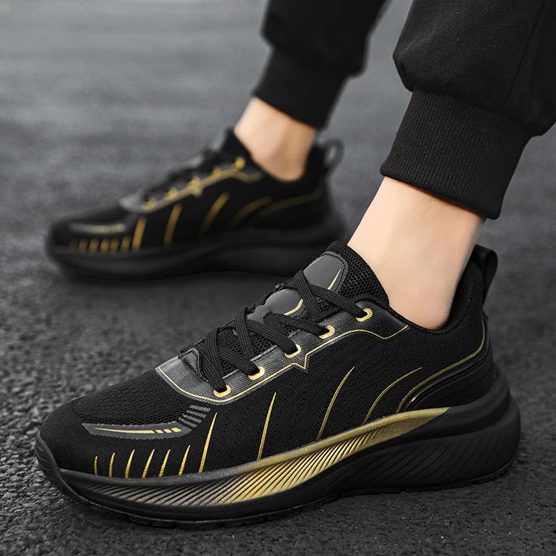ONEMIX New Cushioning Running Shoes for Men Suitable Heavy Runners Lace Up Sports Women Non-slip Outdoor Athletic Male Sneakers
