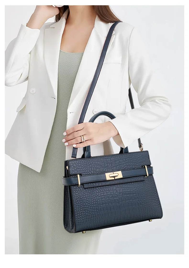 New style women's leather handbag