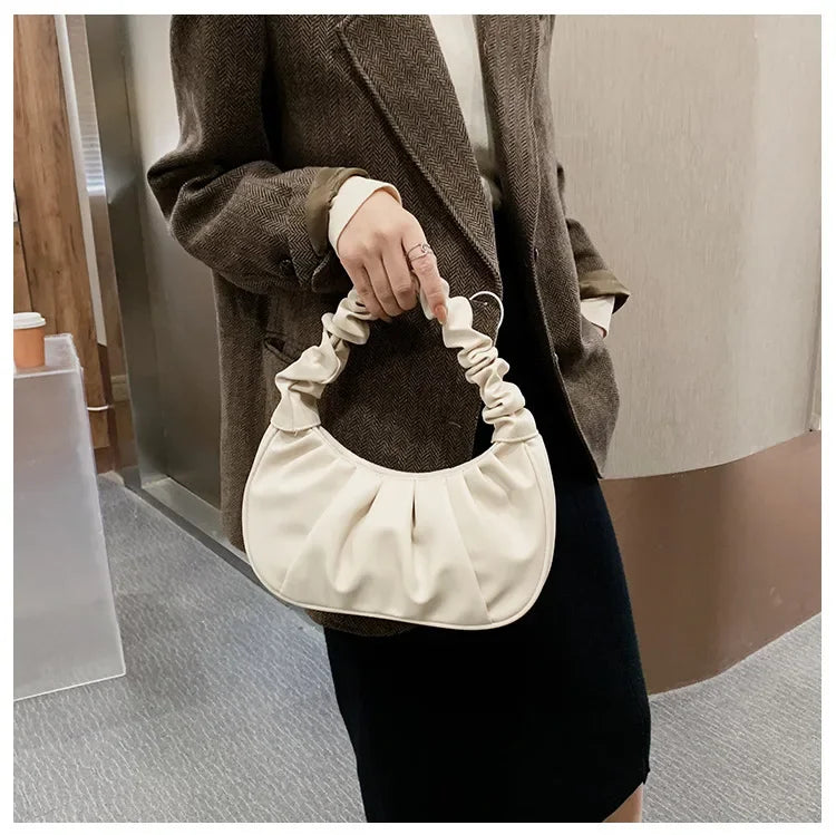 Fashion Pleated Handlebags for Women