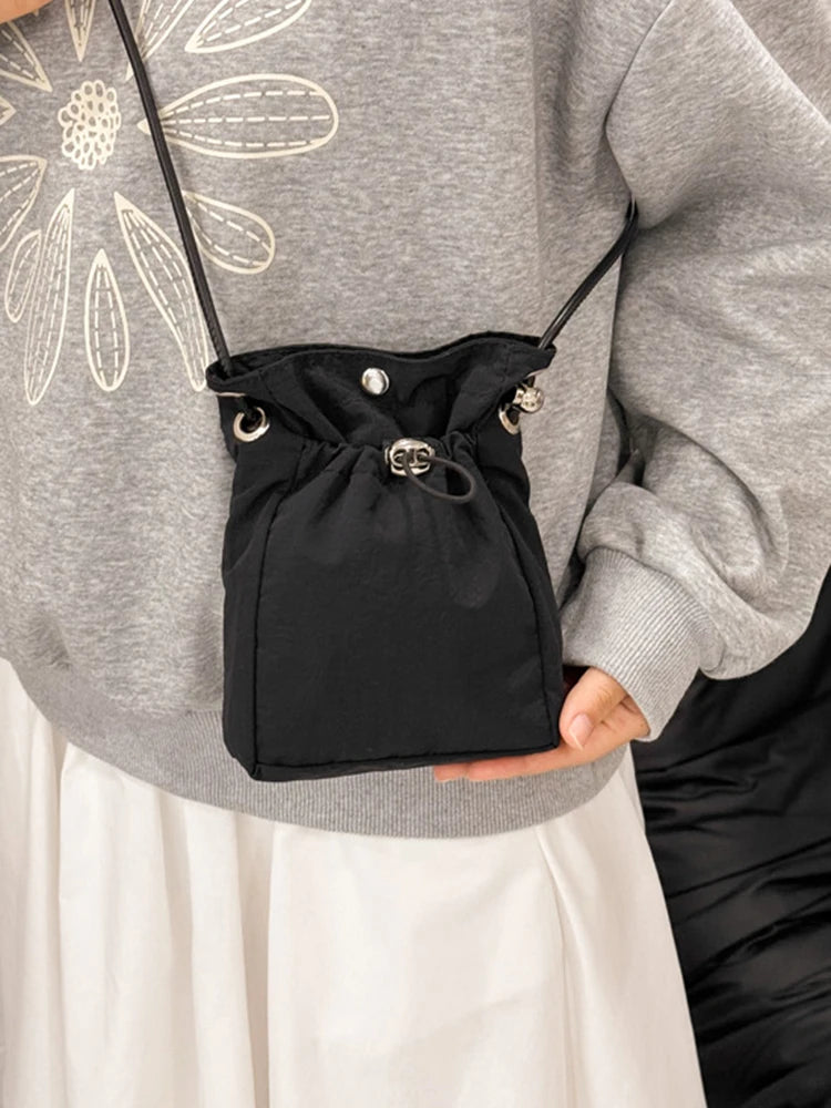 Nylon Crossbody Bag Soft Mini Phone Wallet