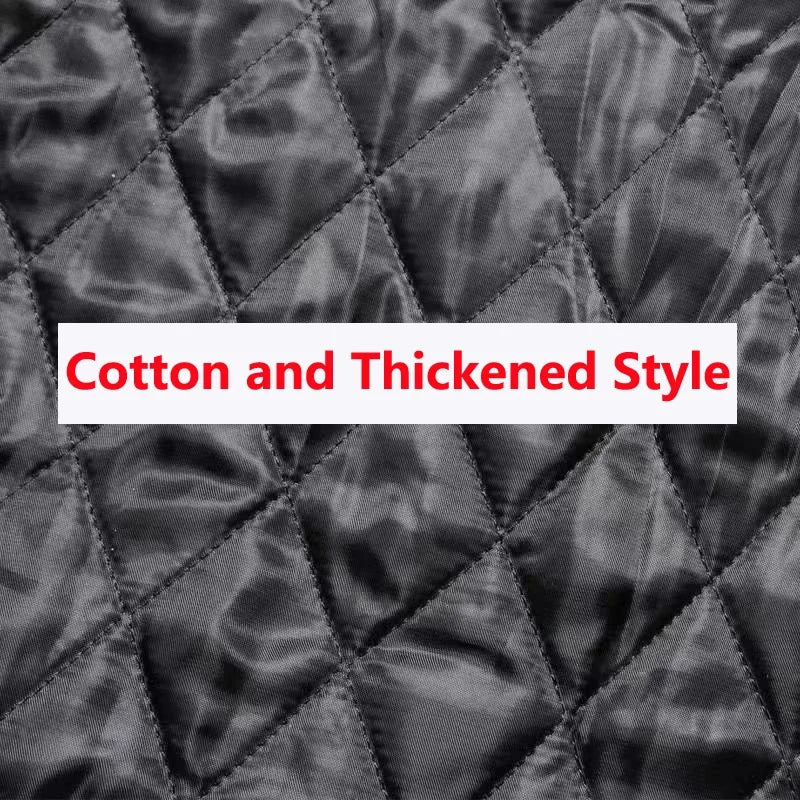 Genuine Leather Jacket Men 100%Cowhide Slim Fit Stand Collar Autumn Winter Cycling Casual Real Leather Cotton Padded Jacket Man